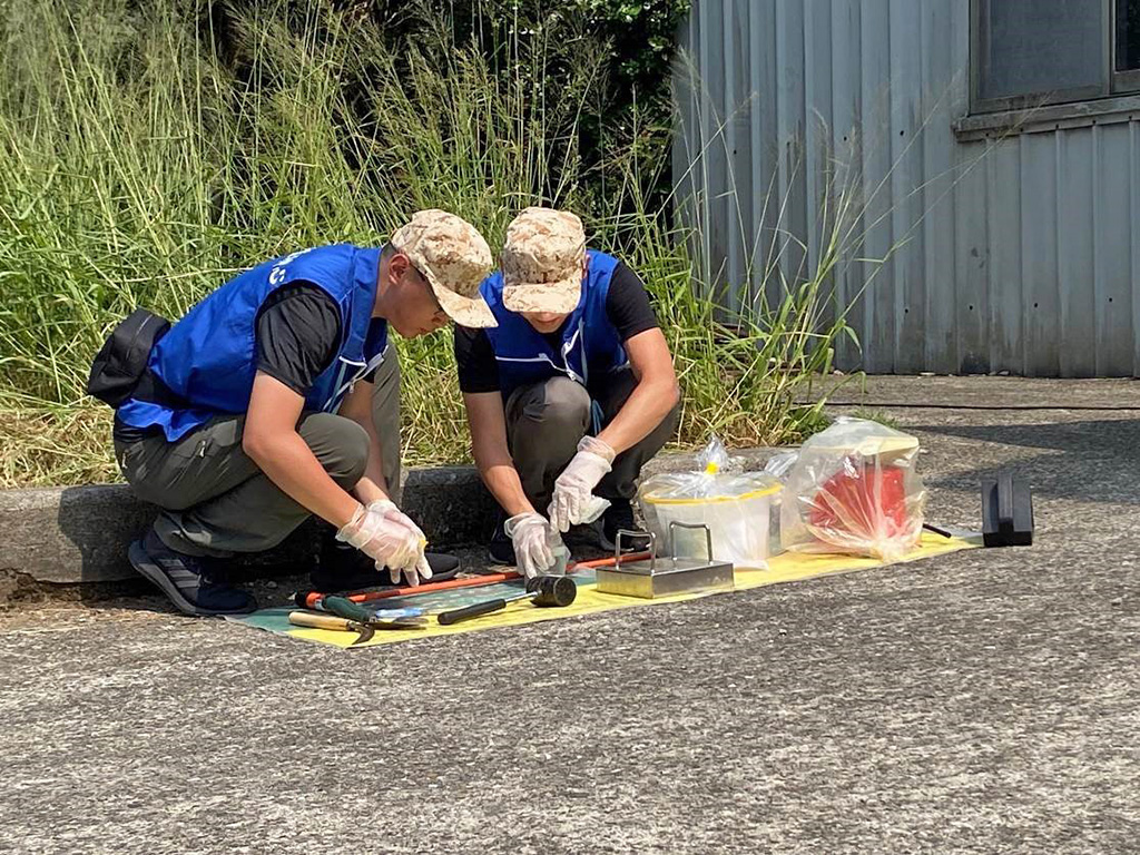 Image(8):Radiation Monitoring Center -Terrestrail Sampling and Analysis