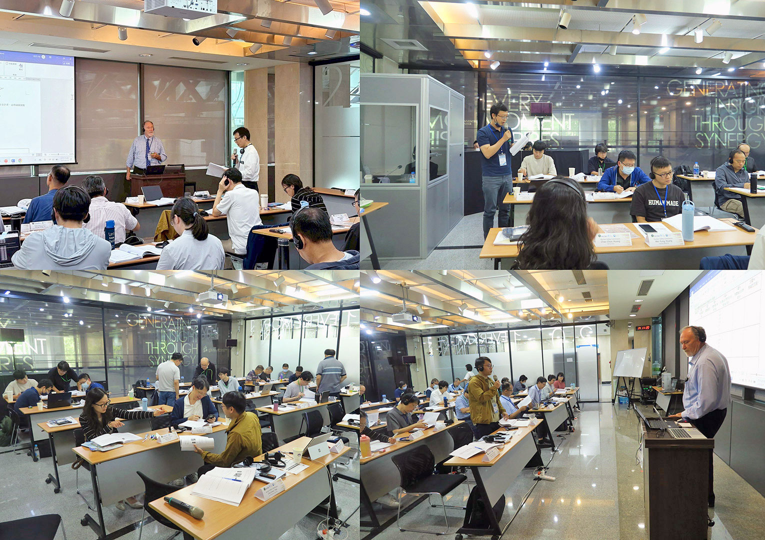 Image(3):Exercise and group discussion