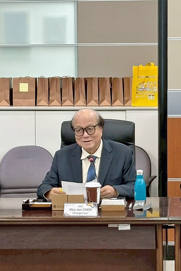 Image(2):Opening Remarks by the NSC Chairperson Min-Jen CHEN