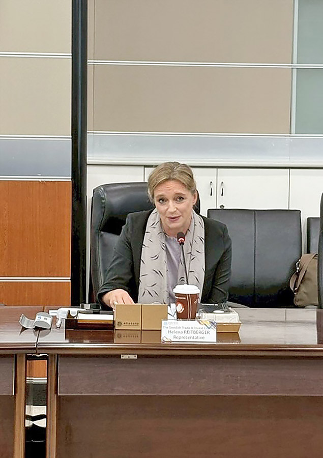 Image(3):Opening Remarks by the Representative Helena Reitberger of The Swedish Trade & Invest Council