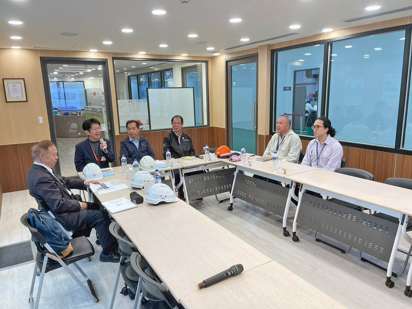 Image(4):Site visit to the Chinshan Nuclear Power Plant