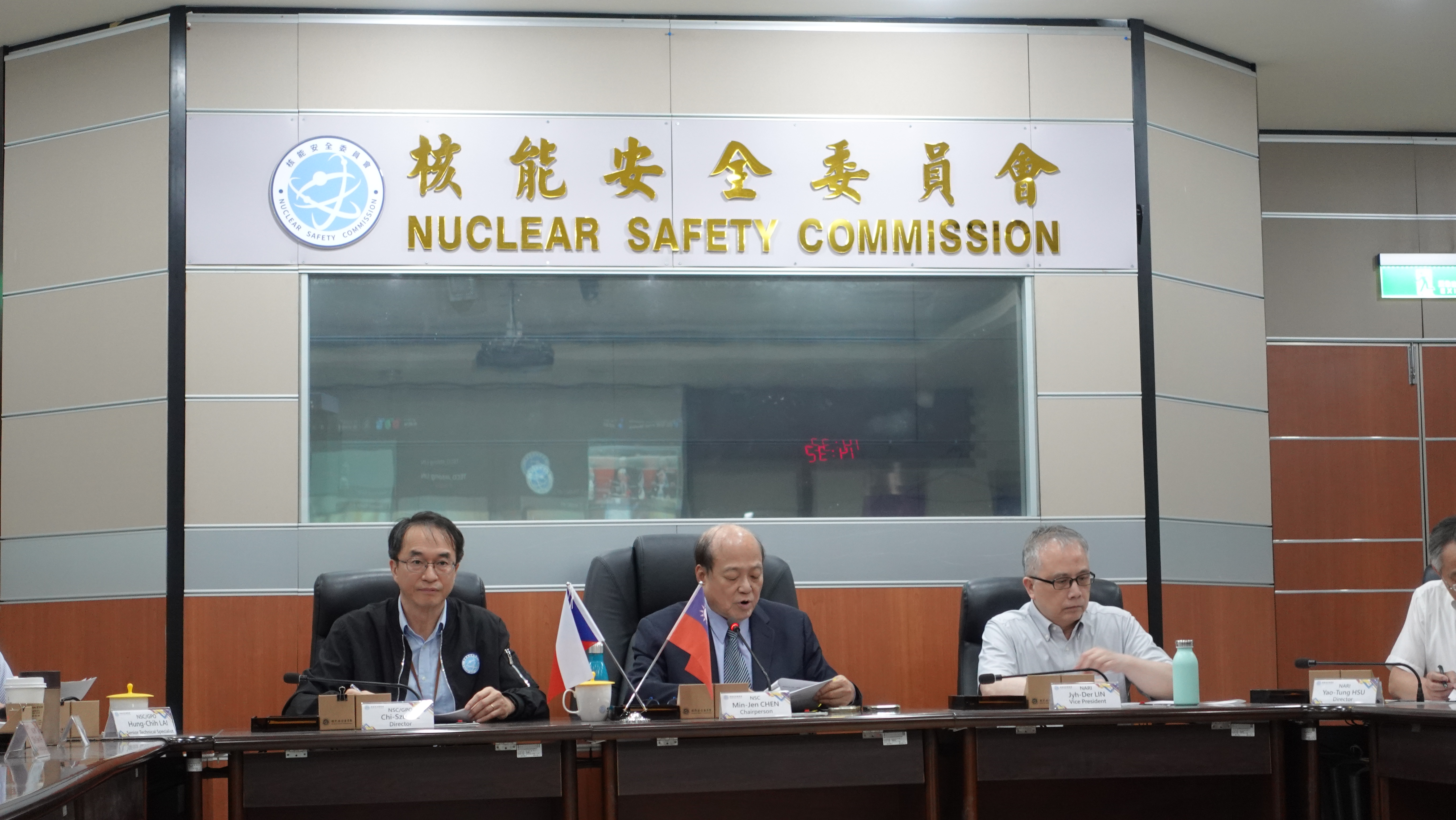 Image(1):Picture 1、Remarks by the NSC Chairperson