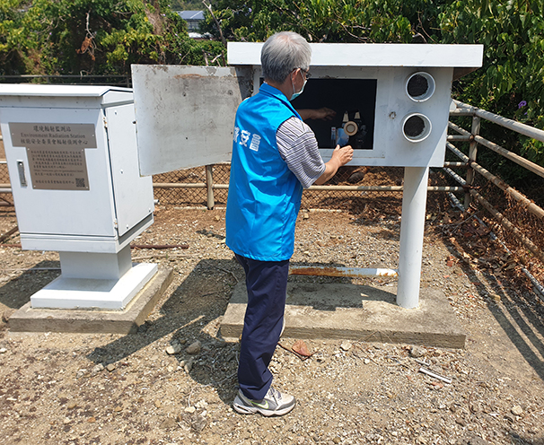 實施大氣空浮微粒及落塵偵測圖