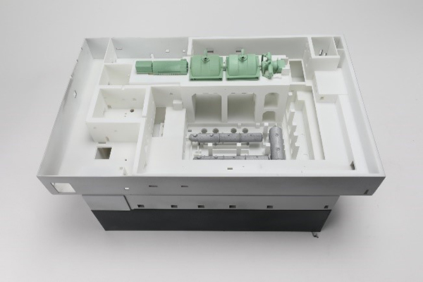 核一廠等比例縮小模型(汽機廠房)圖