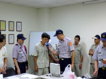 核子燃料運送作業前酒精測試