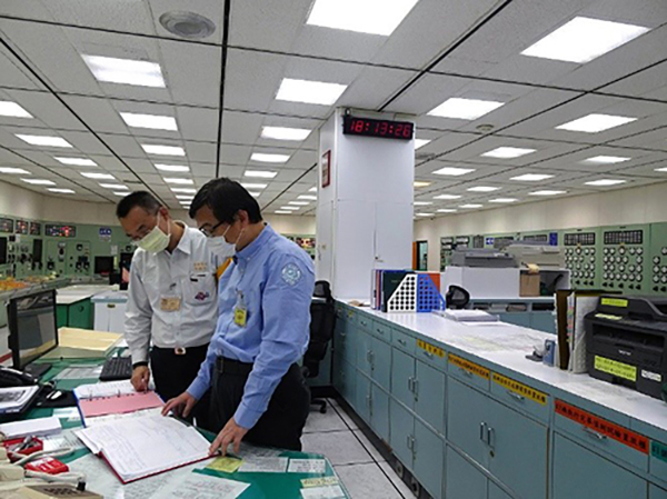 本會赴核二廠執行不預警視察圖