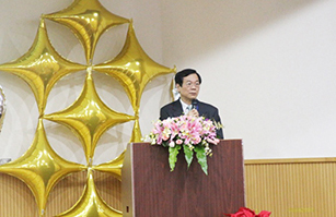 台電公司蔡副總以貴賓身分致詞