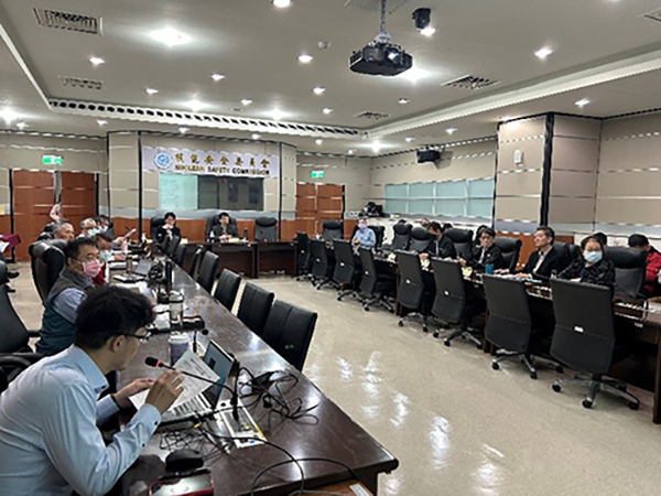 核電廠除役安全管制專案小組會議圖