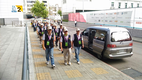 輻射應變技術隊執行2017世大運輻射偵檢任務圖1