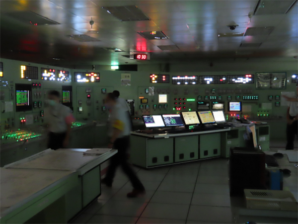 本會視察核電廠廠內全黑及水車救援應變演練圖1