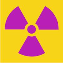 圖1 輻射示警標誌