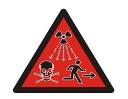 圖2 - 輻射輔助標誌