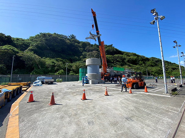用過核子燃料乾式貯存設施統合演練作業檢查圖