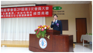 周副主委以貴賓身分致詞