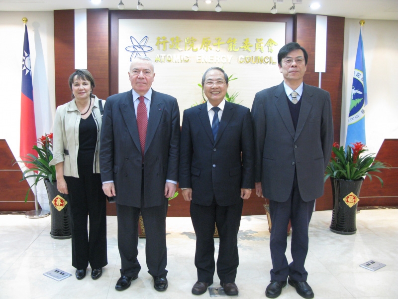 前法國核能安全管制署署長André-Claude Lacoste訪台行程紀要
