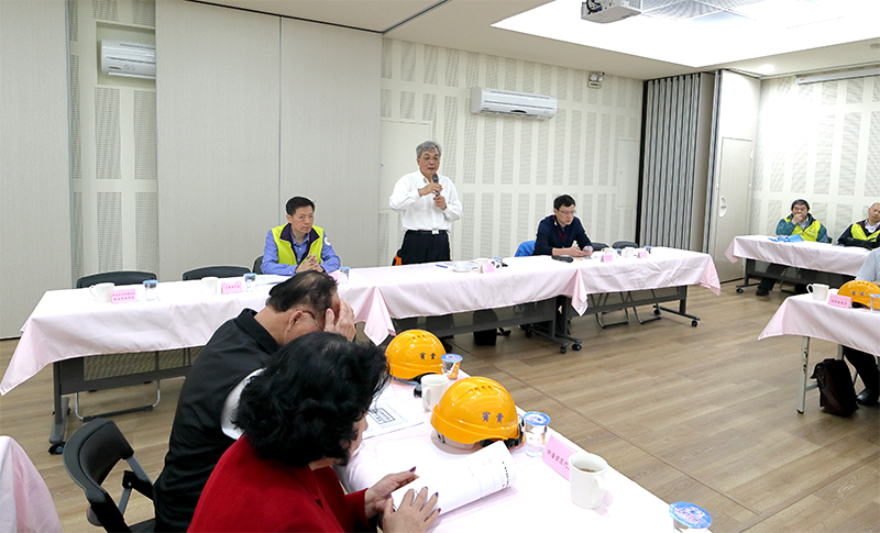 核一廠用過核子燃料乾式貯存設施訪查活動會議之一