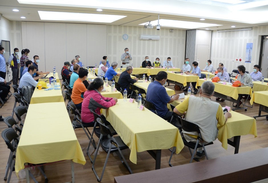 核一廠除役暨乾式貯存設施訪查活動會議室局長致詞