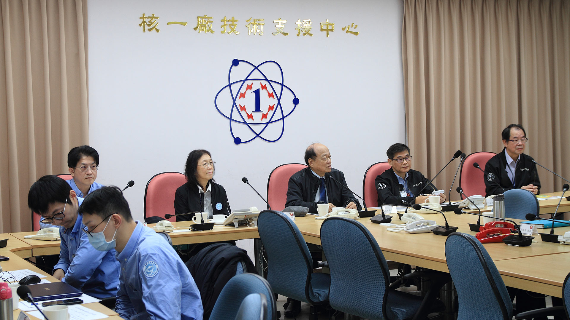 陳主任委員與台電公司及核一廠員工座談