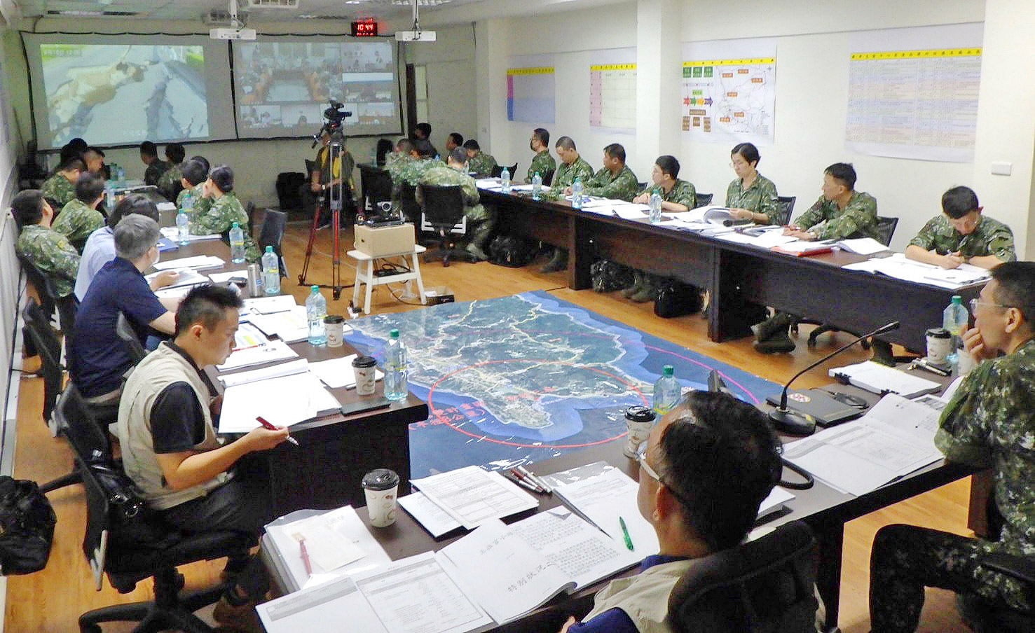 國軍支援中心前進指揮所