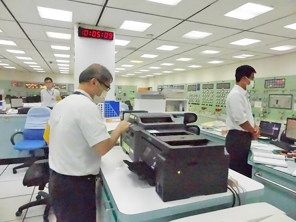 核能二廠將無預警通訊測試內容傳真核能一廠