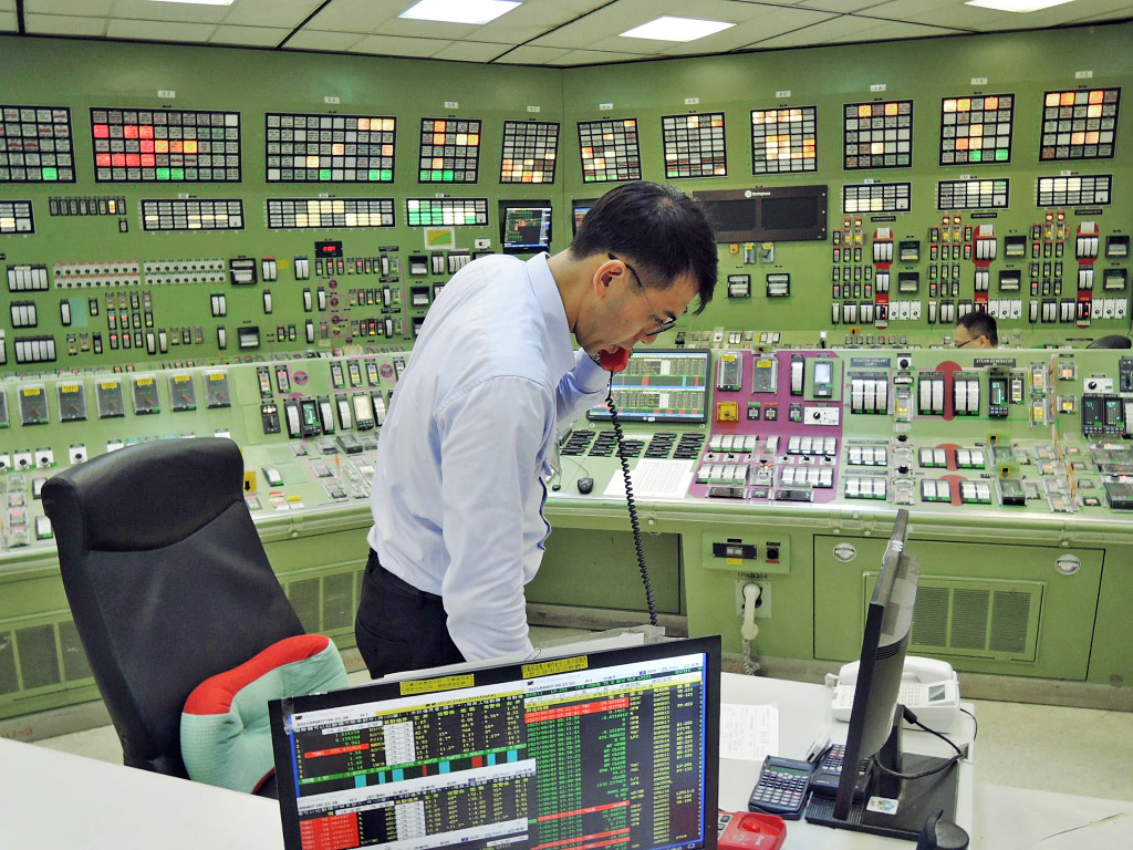 核能三廠1號機主控制室事故通報