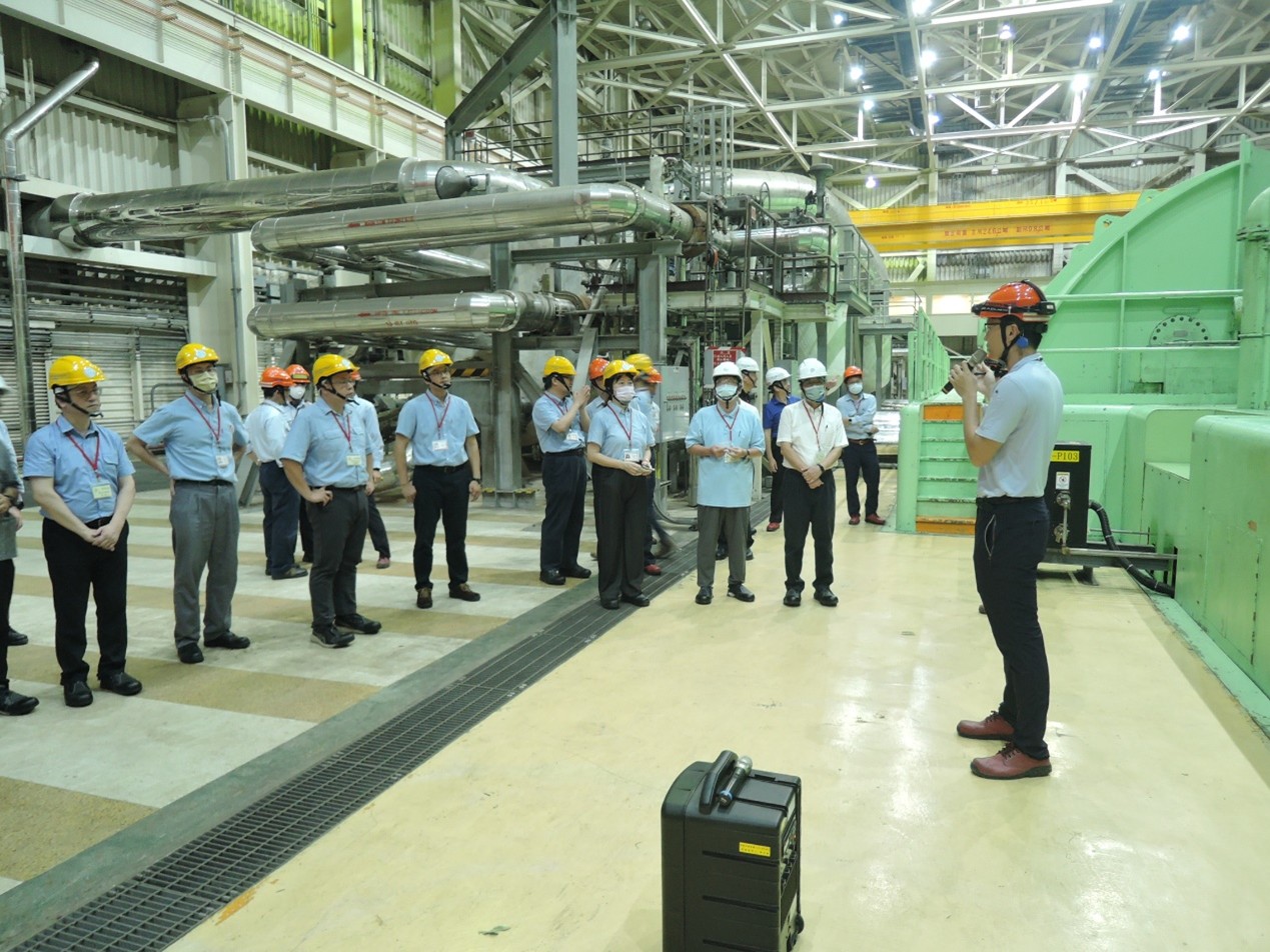 審查委員現場勘查主發電機