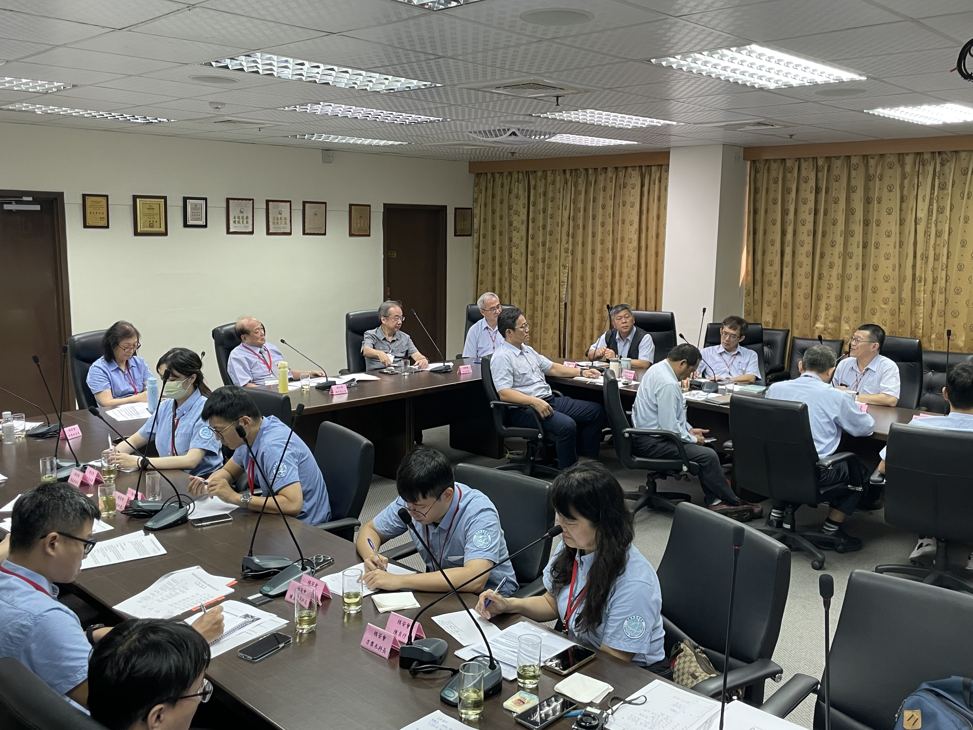 陳主任委員與台電公司及核三廠員工座談